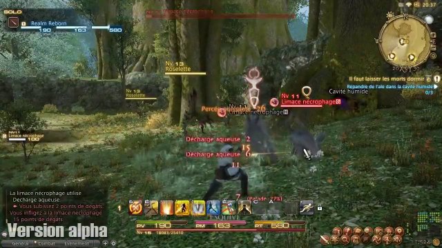 Final Fantasy XIV - Quêtes et combats