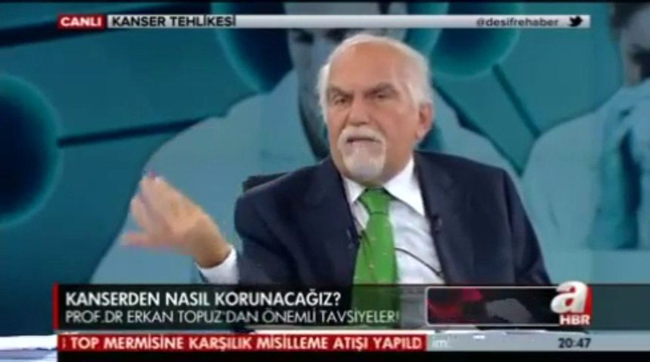 Erkan Topuz'dan Korkutan Kanser Açıklaması