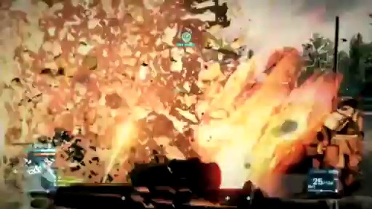 Battlefield 3 - Destruction Gameplay
