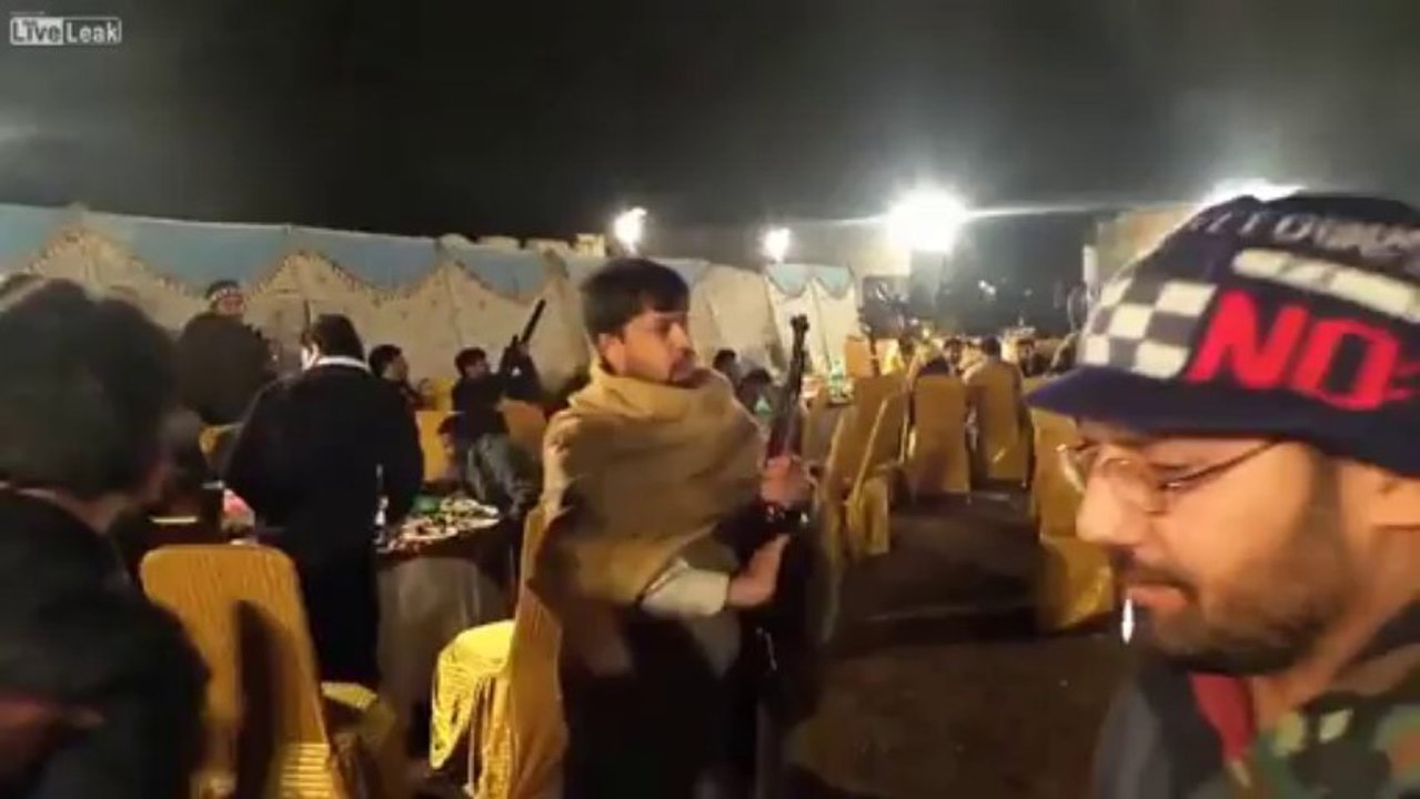 Firing on Mehndi Pakistan (Real Big Fun)