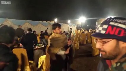 Firing on Mehndi Pakistan (Real Big Fun)
