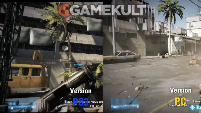 Battlefield 3 - Comparatif vidéo PC/PS3/X360