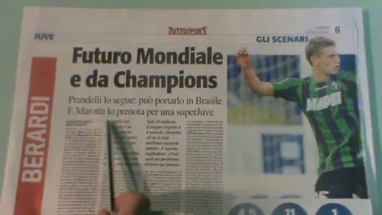 JUVENEWS.EU - Rassegna stampa 14 gennaio 2014