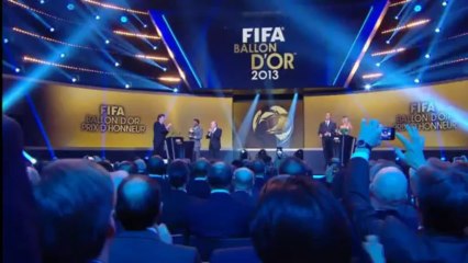 A Ronaldo il pallone d'oro 2013