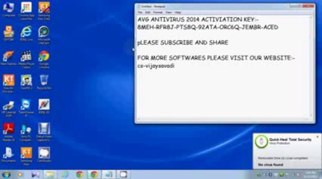 AVG Antivirus 2014 SERIAL KEY HD (100% WORKS)