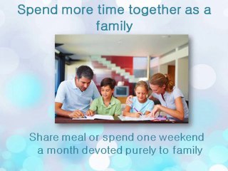 New Year's Resolutions for Parents