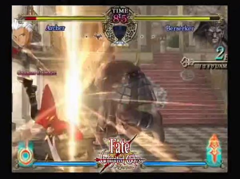 Fate/Unlimited Codes - Vidéo Combat n°6