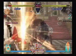 Fate/Unlimited Codes - Vidéo Combat n°6