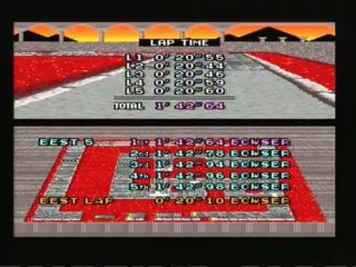 Bowser Castle 2 1'42"64 NBT (Pal)