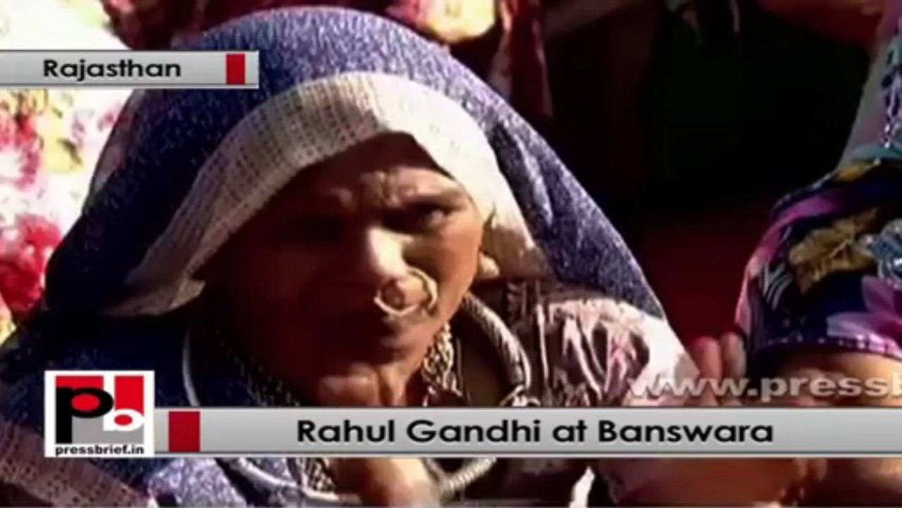 Rahul Gandhi: Congress has given the food security bill to poor without any discrimination