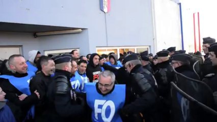 Vezin-le-Coquet, grève à la prison