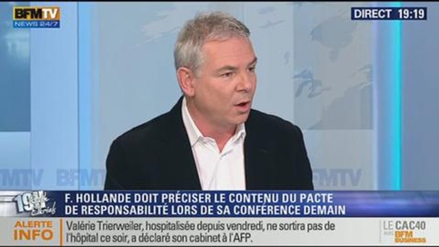 Thierry Lepaon: l'invité de Ruth Elkrief - 13/01