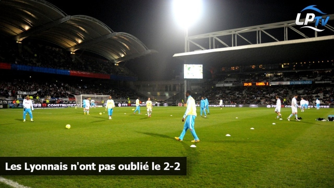 Les Lyonnais n'ont pas oublié le 2-2