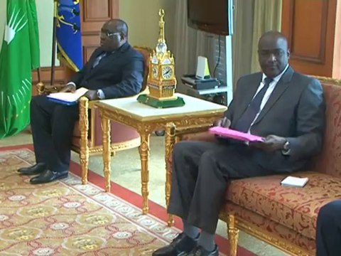 Audience du Président avec Makhtar Diop, vice-président pour la région Afrique de la Banque mondiale