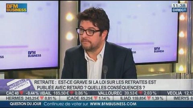 Retraite: où en est-on ?: Jean-Philippe Dubosc, dans Intégrale Placements - 14/01