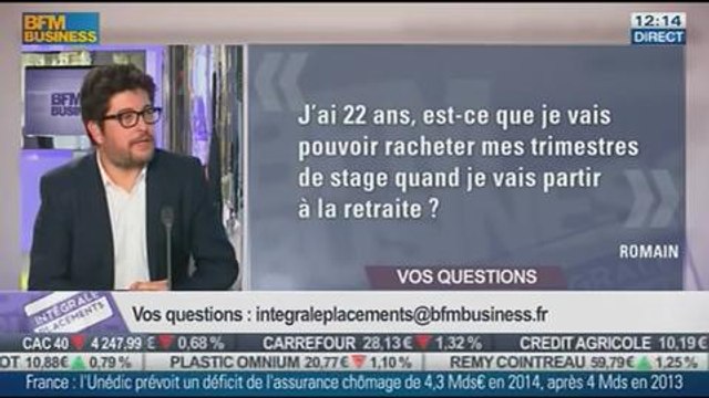 Les réponses de Jean-Philippe Dubosc aux auditeurs, dans Intégrale Placements - 14/01 1/2