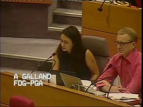 Discussion Générale sur l'Environnement, l'Agriculture et l'Energie - Audrey Galland