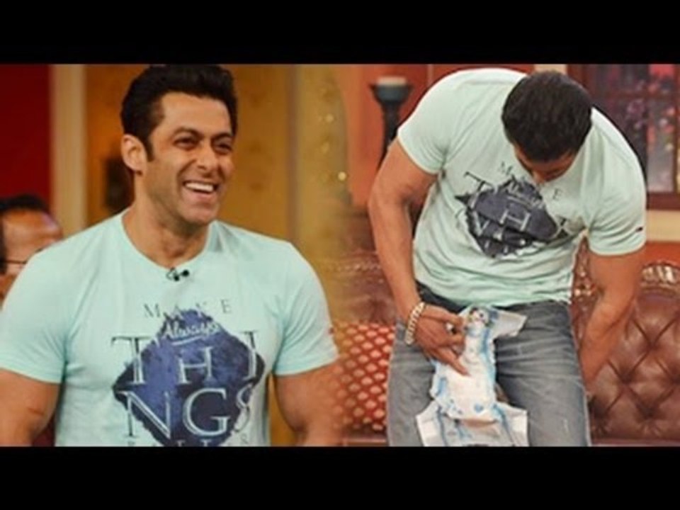 Salman Khan's Diaper Dance On Comedy Nights With Kapil | Jai Ho Promotion