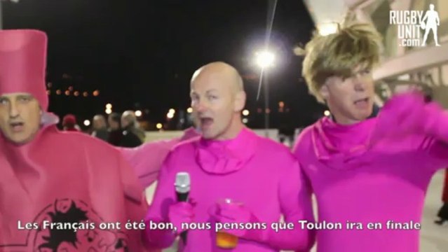 ITW suporters après RC Toulon-Cardiff