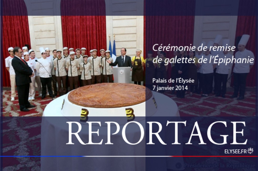 Cérémonie de remise de galettes de l’Épiphanie