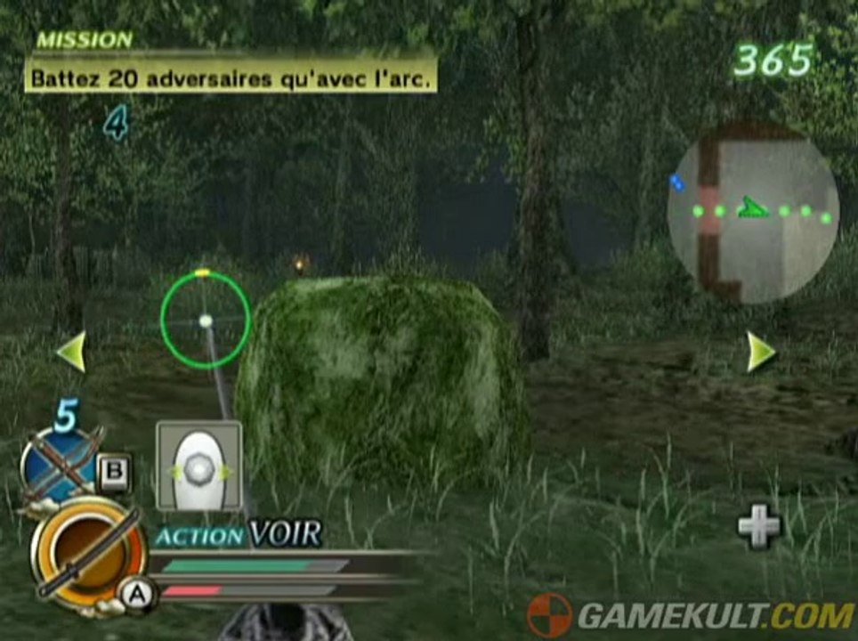 Samurai Warriors : Katana - Le mol arc