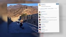 Katy Perry sube imagen de la Muralla China en Instagram