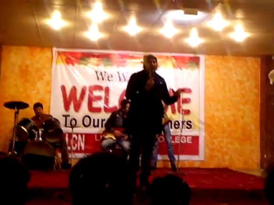 Super Sajjad live performance at LCN welcome party part 1