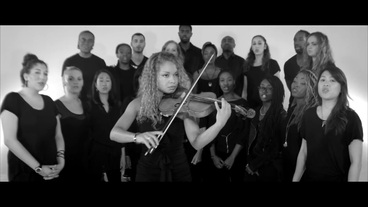 AMY ft LADEA & ISLEYM & KAYNA SAMET & CHARLY BELL " Unissons nos Voix " (Video 2014).