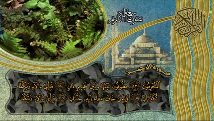 سورة الرحمن بصوت القارئ سعود الشريم