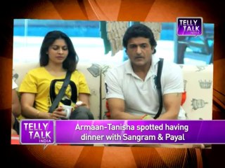 Armaan-Tanisha SPOTTED having dinner together