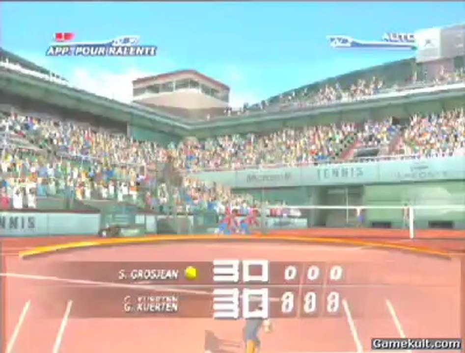 Top Spin - Première manche serrée