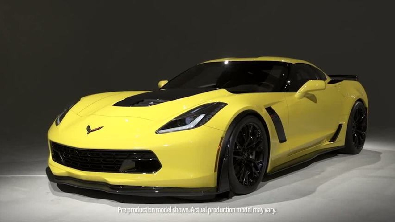 La Chevrolet Corvette Z06 en vidéo