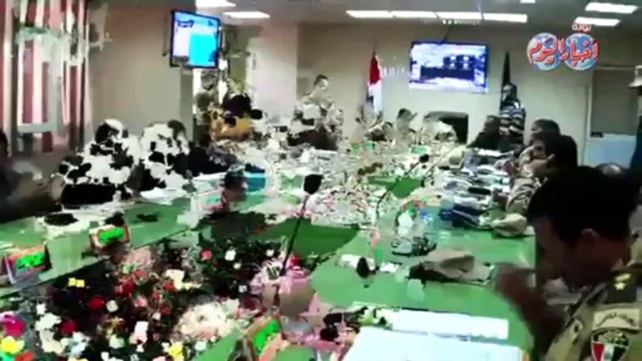 غرفة عمليات المحافظة والجيش بالبحيرة