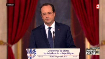 Hollande : "Chacun peut traverser des épreuves. C'est notre cas."