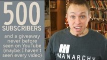 CLOSED - 500 SUBSCRIBER GIVEAWAY. NEVER BEFORE DONE ON YOUTUBE.