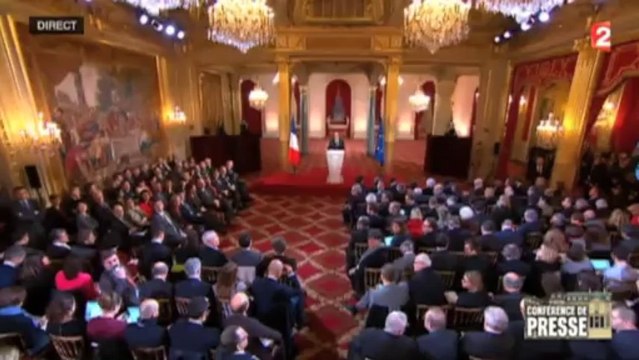 La question Gayet/Trierweiler à François Hollande