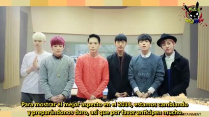 [SPA SUBS] Mensaje Happy New Year B.A.P