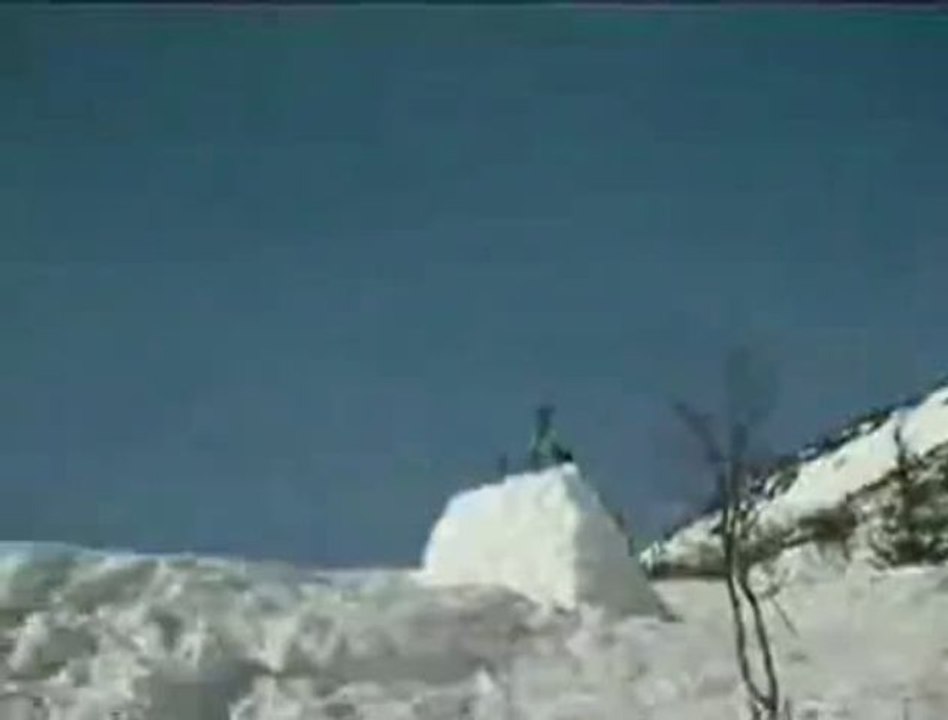 Saut impressionnant