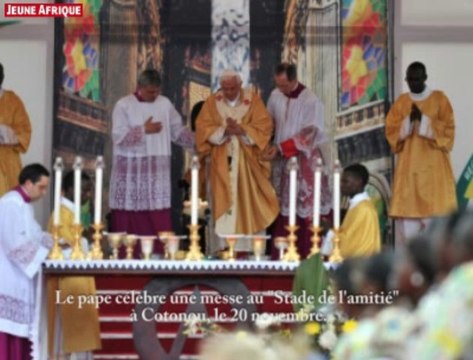 Diaporama photo : le pape Benoît XVI au Bénin