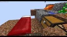 Minecraft - Sky Block Survival #1 - Cobblestone Generator   Bed