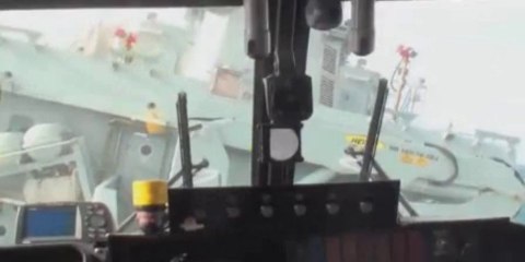 PC BOAT IN HEAVY SEAS....