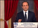 Hollande annonce la fin des cotisations familiales pour les entreprises d'ici à 2017 - 14/01