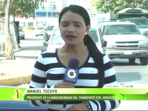 Estudian aumento de 56 % en precio de pasaje de rutas urbanas en Anzoátegui