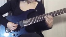 Lead Guitar Lesson - How to Play the Guitar Riff From Glasgow kiss by John Petrucci