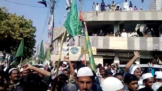 Pir Sayyed Ghulam Dastageer Shah Jeelani,, meelad relly chhor old 14/1/2014 part..3