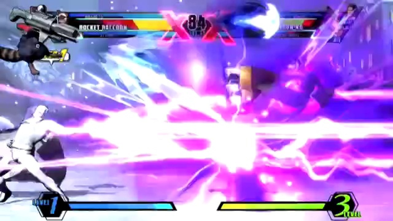 Ultimate Marvel vs. Capcom 3 - Raccoon Vs Franck