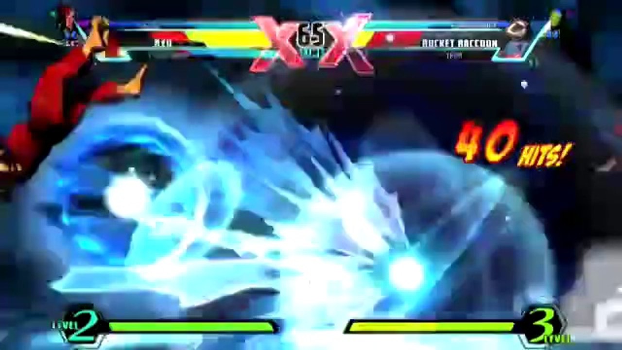 Ultimate Marvel vs. Capcom 3 - Franck Vs Raccoon