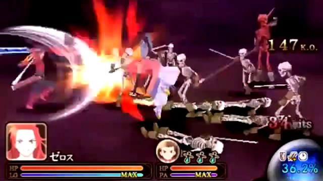 Tales of the Heroes : Twin Brave - Gameplay Zelos