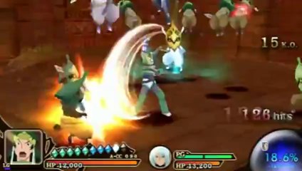 Tales of the Heroes : Twin Brave - Gameplay Tytree