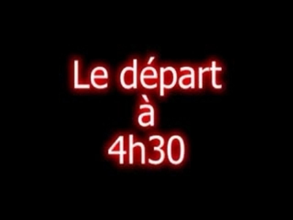 Le départ
